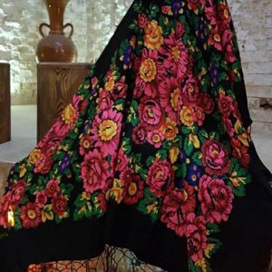 روسری و شال ترکمن - شال و چارقد ترکمن-صنایع-دستی-یگانه-اکسیر-سلامت-Turkmen scarf-Handicrafts industrial-yesco724